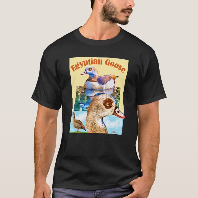 Camiseta Ilustracion Goose Montage (Anverso)