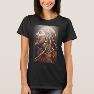 Camiseta Ilustracion gráfico Willie Picture Beautiful Vint
