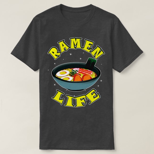 Camiseta Ilustracion Guay Ramen Life (Diseño del anverso)
