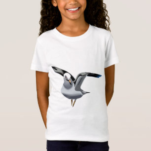 Camiseta Ilustracion hermoso de la gaviota de la animación