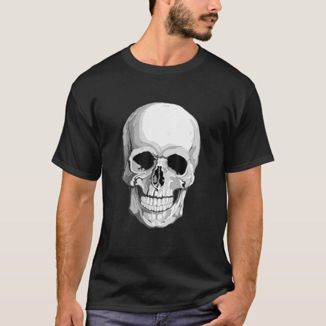 Camiseta Ilustracion Horror Skull Perfect Tee (Anverso)