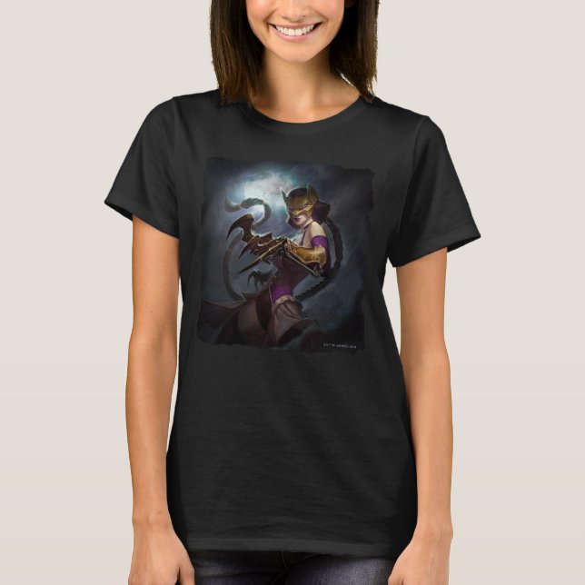 Camiseta Ilustracion Infinito de Crisis Gaslight Catwoman (Anverso)