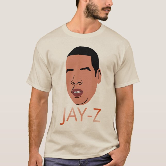 Camiseta Ilustracion Jay Z (Anverso)
