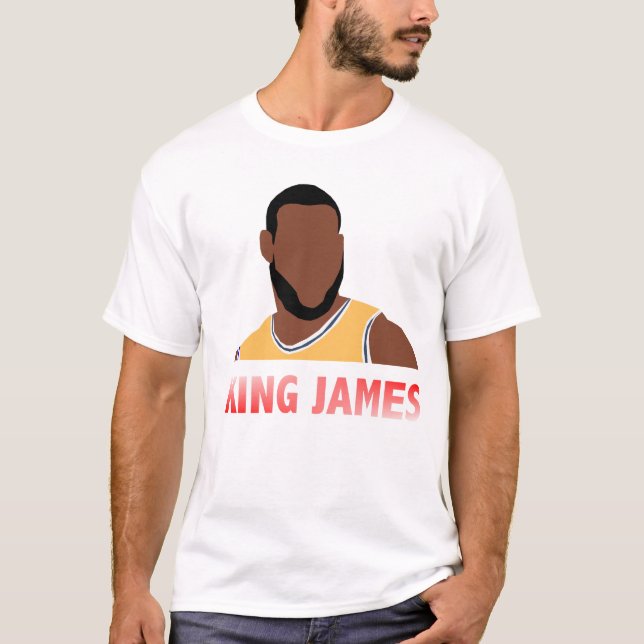 Camiseta Ilustracion King James (Anverso)