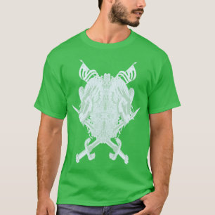 Camiseta Ilustracion Knight Coat Of Arms Goats