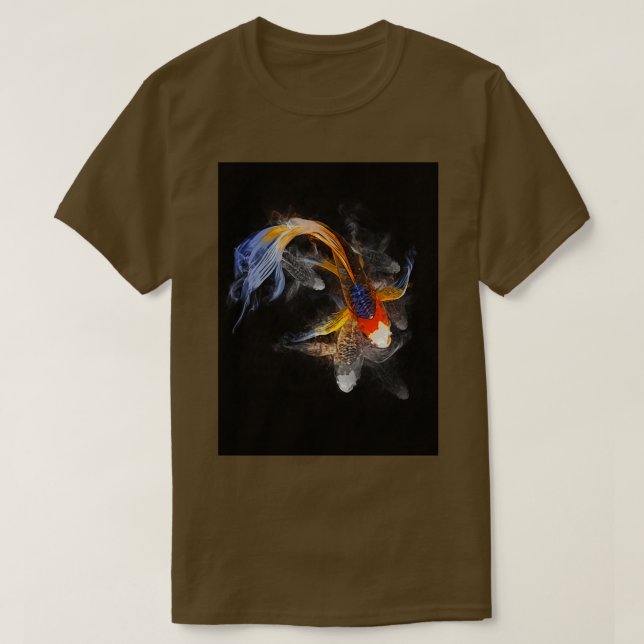 Camiseta Ilustracion Koi Fish (Diseño del anverso)