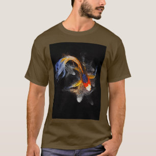 Camiseta Ilustracion Koi Fish