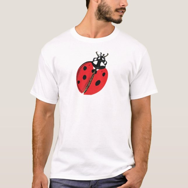 Camiseta Ilustracion Lady Bug (Anverso)