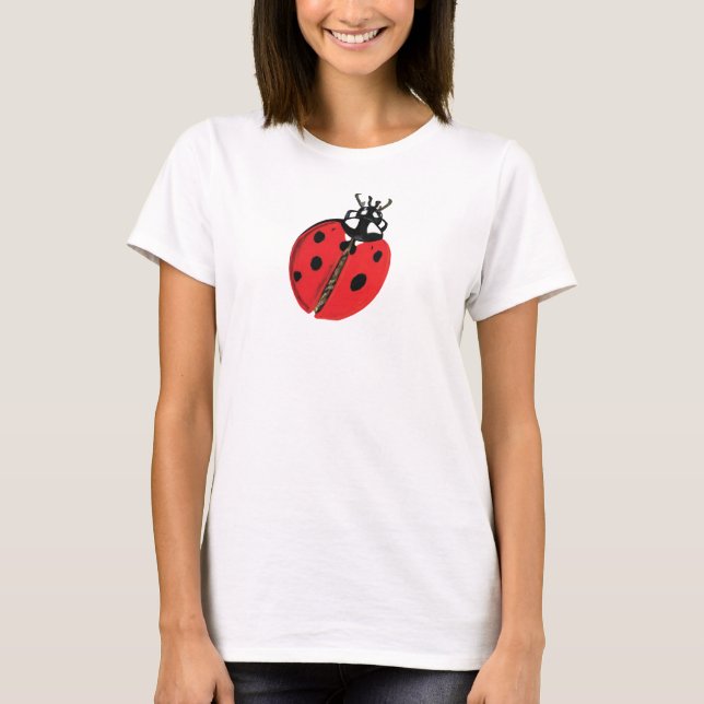 Camiseta Ilustracion Lady Bug (Anverso)