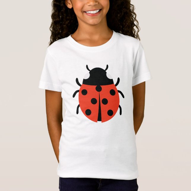 Camiseta Ilustracion Ladybug (Anverso)