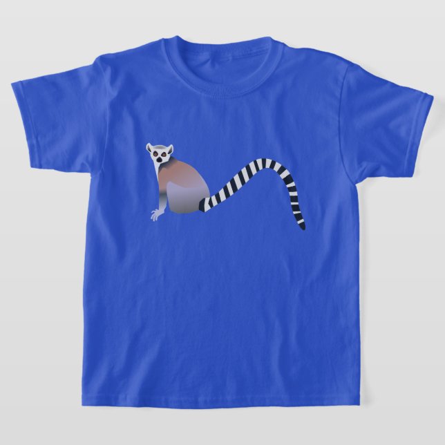 Camiseta Ilustracion LEMUR DE CINTURÓN (Distribución)