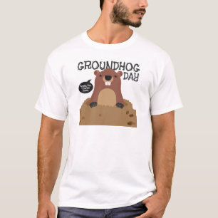 Camiseta Ilustracion lindo del dibujo animado del día de l