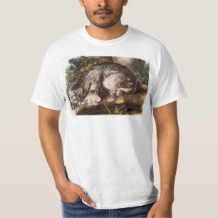 Camiseta Ilustracion Lynx (Lynx Canadensis) en Canadá