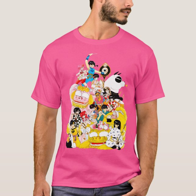 Camiseta Ilustracion Manga Ranma 12 (Anverso)