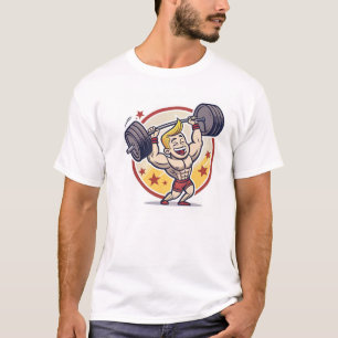 Camiseta Ilustracion Mascot personalizado Bodybuilder