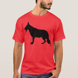 Camiseta ilustración mínima de pastor