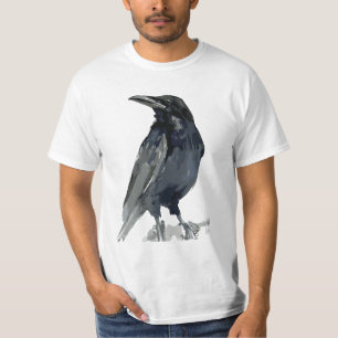 Camiseta Ilustración Misteriosa de Cuervo