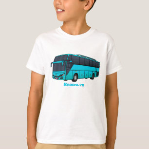 Camiseta Ilustracion moderno de personalizado de autobús de