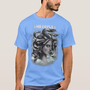 Camiseta Ilustracion Monstruo de mitología griega de Medusa