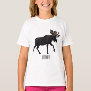 Camiseta Ilustracion Moose personalizado