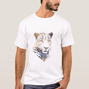 Camiseta Ilustracion natural de la fauna silvestre Panther