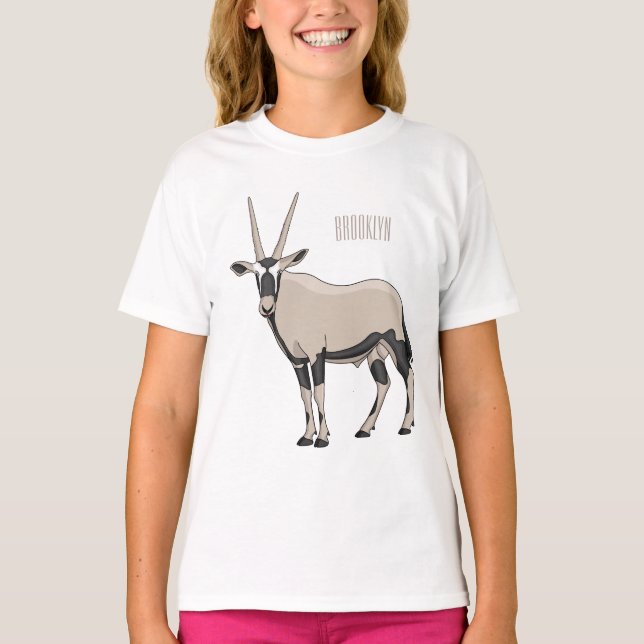Camiseta Ilustracion Oryx personalizado (Anverso)