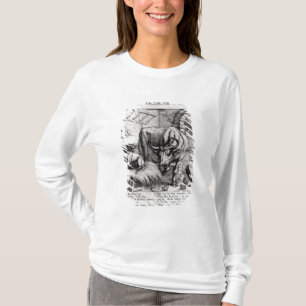 Camiseta Ilustracion para 'el perro y el Ox