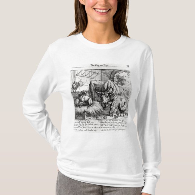 Camiseta Ilustracion para 'el perro y el Ox (Anverso)