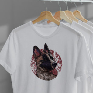 Camiseta Ilustracion Perro Cachorro