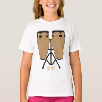 Ilustracion personalizado Bongo drum