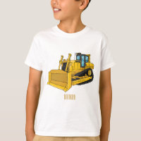 Ilustracion personalizado Bulldozer