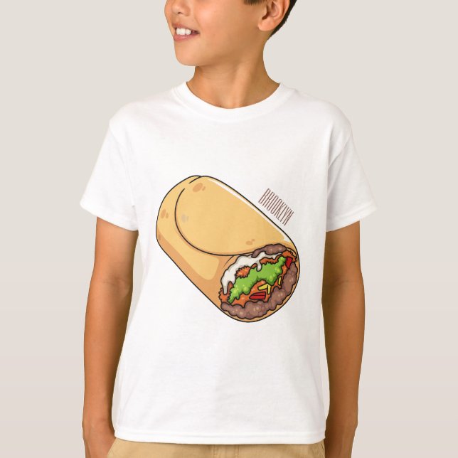 Camiseta Ilustracion personalizado Burrito (Anverso)