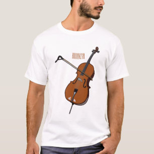 Camiseta Ilustracion personalizado Cello