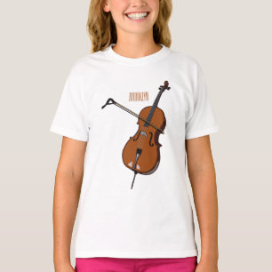 Camiseta Ilustracion personalizado Cello