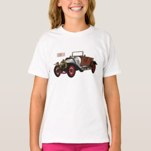 Camiseta Ilustracion personalizado clásico de 1920