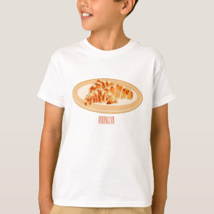 Camiseta Ilustracion personalizado croissant