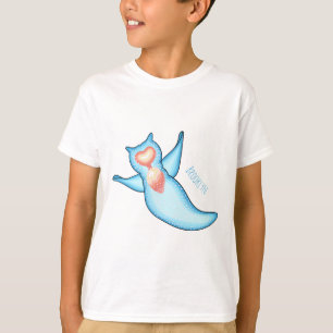 Camiseta Ilustracion personalizado de ángel de mar