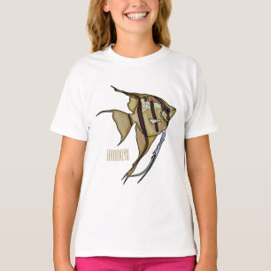 Camiseta Ilustracion personalizado de Angelfish