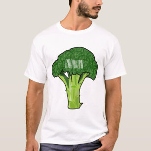 Camiseta Ilustracion personalizado de Broccoli