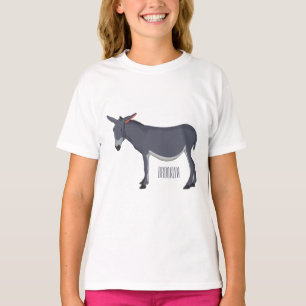 Camiseta Ilustracion personalizado de burro