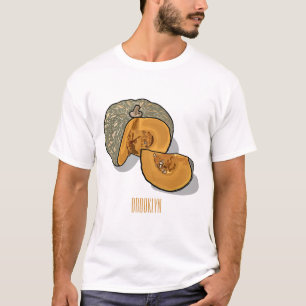 Camiseta Ilustracion personalizado de calabaza