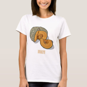 Camiseta Ilustracion personalizado de calabaza