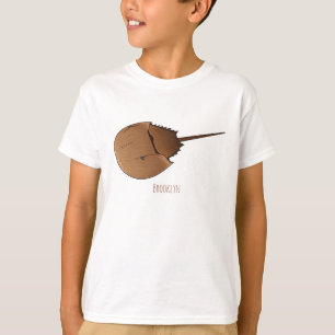 Camiseta Ilustracion personalizado de cangrejo herradura