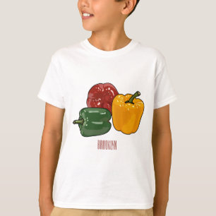 Camiseta Ilustracion personalizado de Capsicum
