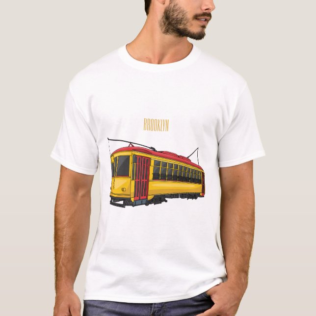 Camiseta Ilustracion personalizado de carrito de Mata (Anverso)