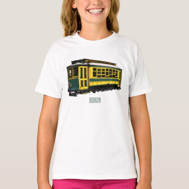 Camiseta Ilustracion personalizado de carrito de Mata (Anverso)