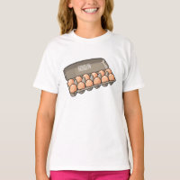 Ilustracion personalizado de cartón de huevo