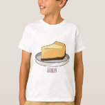 Camiseta Ilustracion personalizado de Cheesecake<br><div class="desc">Ilustracion personalizado de Cheesecake</div>