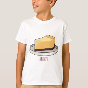 Camiseta Ilustracion personalizado de Cheesecake