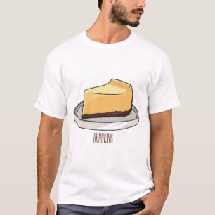 Camiseta Ilustracion personalizado de Cheesecake
